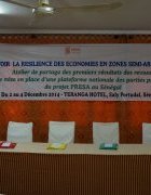 Atelier des parties prenantes du projet PRESA à Saly : partage des résultats des revues et mise en place de la plateforme nationale des parties prenantes