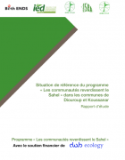 Rapport d’étude : Situation de référence de la pratique...