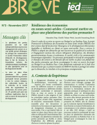 Brève 3 – Résilience des économies en zones...